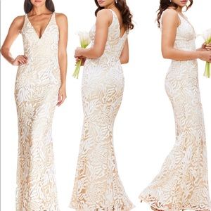 Stunning Sequence embroidered Gown